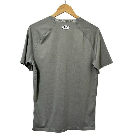 Under Armour Men's HeatGear Compression Short Sleeve T-Shirt Size 2XL Gray Gym - Picture 1 of 9